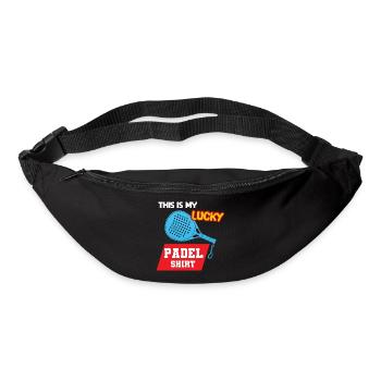 Padel Paddle Raquette Sport I Cadeau - Sac banane - noir - Devant