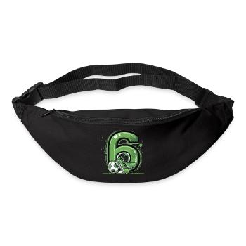 Football 6 years old - Bum bag - black - Front