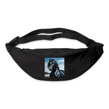 Elegance of the horse - Bum bag - black - Front