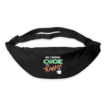 Code Developer Statement Programmer Computer - Bum bag - black - Front