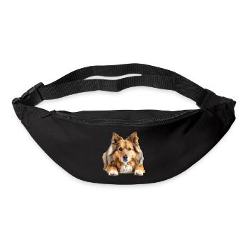 Icelandic Sheepdog - Bum bag - black - Front