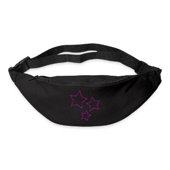STAR. STARS. FEAST. ANNIVERSARY - Bum bag - black - Front
