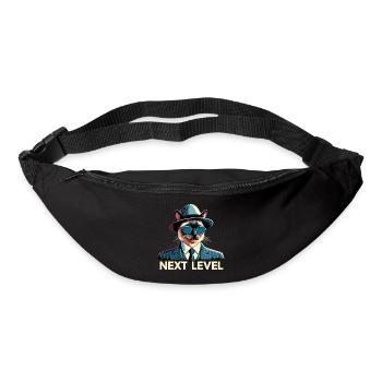 Siamese Cat Siamese Cat Next Level Suit Gift - Bum bag - black - Front