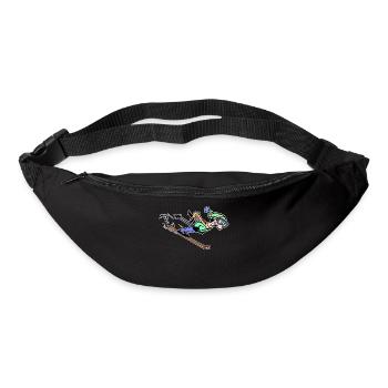 Neige Sports d’hiver Skieurs Ski - Sac banane - noir - Devant