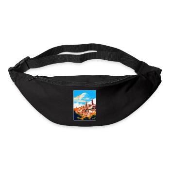 Toledo Spanien Vintage Reiseposter WPA Souvenir - Gürteltasche - Schwarz - Vorne
