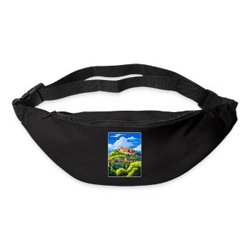 Alhambra Spain Vintage Travel Poster Souvenir WPA - Bum bag - black - Front