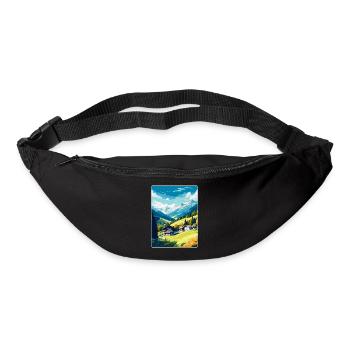 Zell Am Ziller Austria Vintage Travel Poster WPA - Bum bag - black - Front