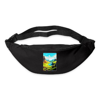 Isle Of Skye Scotland Uk Vintage Travel Poster WPA - Bum bag - black - Front