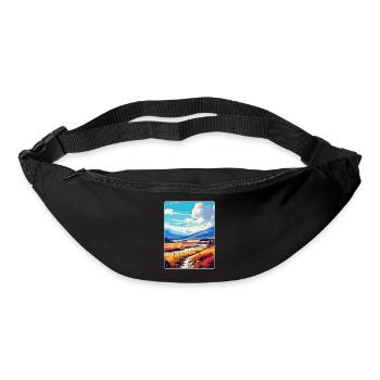 Cairngorms Scotland Uk Travel Poster Souvenir WPA - Bum bag - black - Front