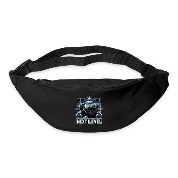 BKH Britisch Kurzhaar Blue Katze Königssessel - Gürteltasche - Schwarz - Vorne