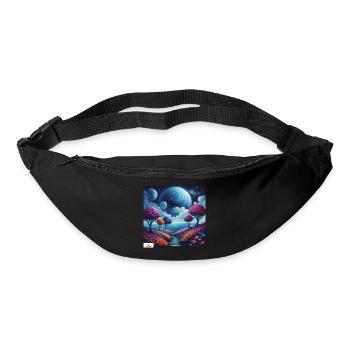 Path of harmony dreamscape - Bum bag - black - Front