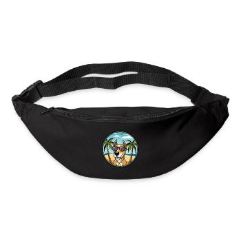 Transylvanian Hound Dog Breed Cartoon Sunglasses - Bum bag - black - Front