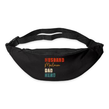 Post Pakete Dienstleistung - Gürteltasche - Schwarz - Vorne