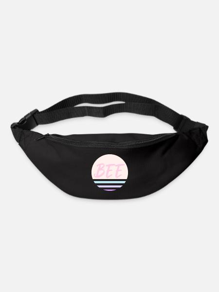 Bee Pink - Bum bag - black
