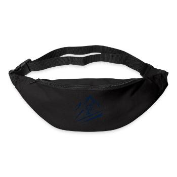 Fahrrad Berg Mountainbike Mountainbiker - Gürteltasche - Schwarz - Vorne