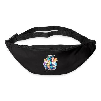 Dragon Watercolors - Bum bag - black - Front