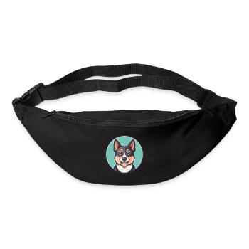 Ca Me Mallorqui Hunderasse Cartoon Kawaii Clipart - Gürteltasche - Schwarz - Vorne