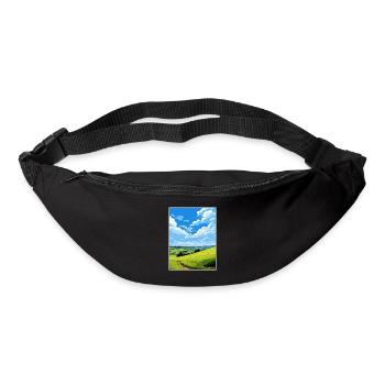 Howardian Hills Aonb Travel Poster Souvenir WPA - Bum bag - black - Front