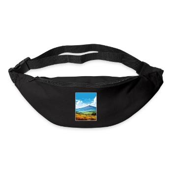 Mourne Mountains Aonb Reise Poster Souvenir WPA - Gürteltasche - Schwarz - Vorne