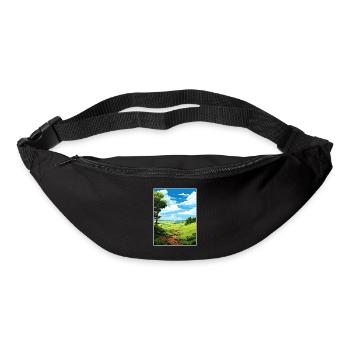 Wald Von Bowland Aonb Reiseposter Souvenir WPA - Gürteltasche - Schwarz - Vorne