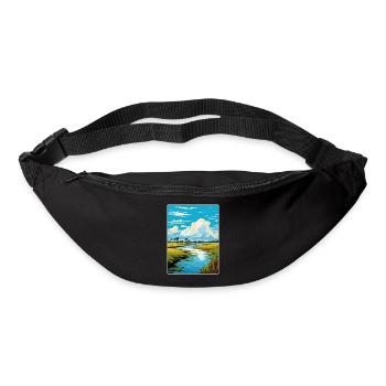 Formosa Argentina Travel Poster Souvenir Paint WPA - Bum bag - black - Front