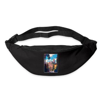 San Miguel Travel Poster Souvenir Postcard Paint - Bum bag - black - Front
