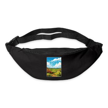 Theodore Roosevelt National Park Travel Poster WPA - Bum bag - black - Front