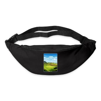 Bandon Dunes Golf Resort Travel Poster Souvenir - Bum bag - black - Front