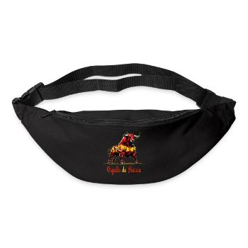 Der Stolz Murcia Flagge Design - Gürteltasche - Schwarz - Vorne
