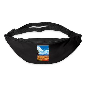 Great Basin National Park Travel Poster Souvenir - Bum bag - black - Front