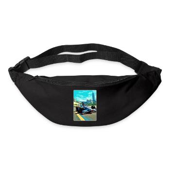 Austin Circuit Motorsport Rennen Texas Reiseposter - Gürteltasche - Schwarz - Vorne