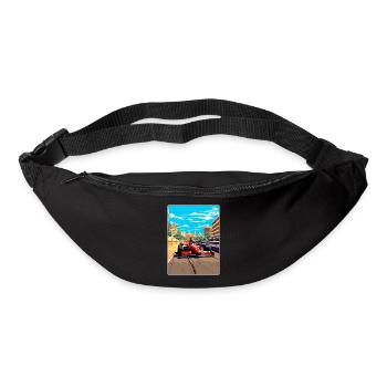 Barcelona Circuit Motorsport Race Spain Travel WPA - Bum bag - black - Front