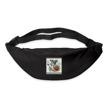 Better too late than ugly - Ganja Snail Joint - Bum bag - black - Front