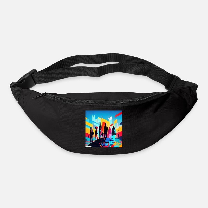 Metaverse Friends - Bum bag - black