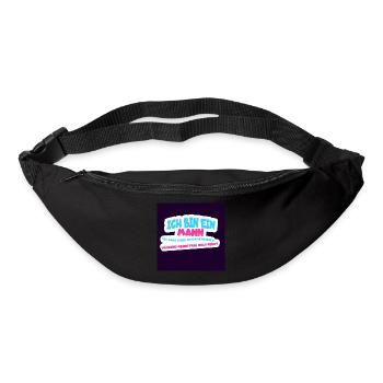 Ich bin ein Mann, Dinge vergessen Humor - Gürteltasche - Schwarz - Vorne