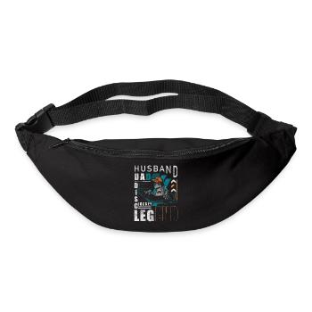 Disc jockey celebrations - Bum bag - black - Front