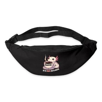 Axolotl Coffee Hug Mug Gift - Bum bag - black - Front