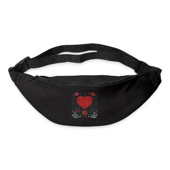 Soulmates von Destiny Romantic Heart - Gürteltasche - Schwarz - Vorne