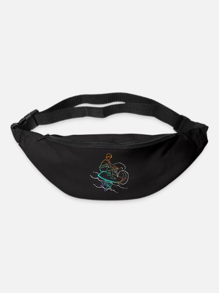 Foil Foiling Wing Sling Surf - Gürteltasche - Schwarz