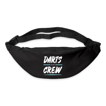 Équipe de fléchettes - Sac banane - noir - Devant