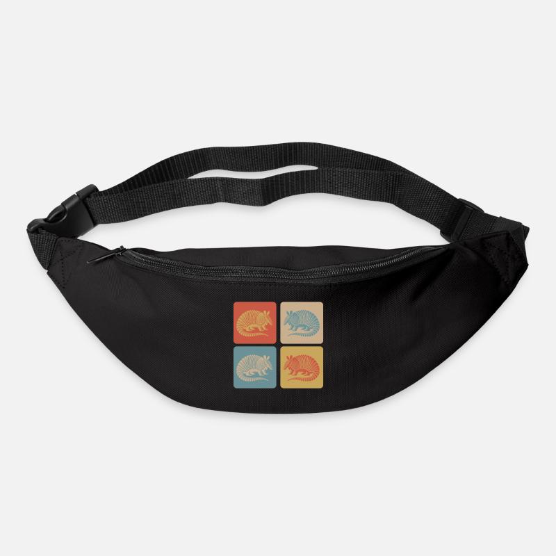 Vintage Armadillo Armadillo Pop Art - Bum bag - black