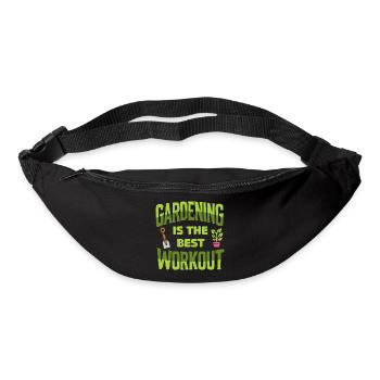 Garten FItness Workout - bestes Gym Arbeit - Gürteltasche - Schwarz - Vorne