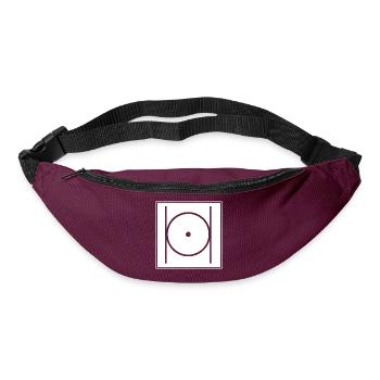 Masonic Illuminati - Bum bag - burgundy - Front