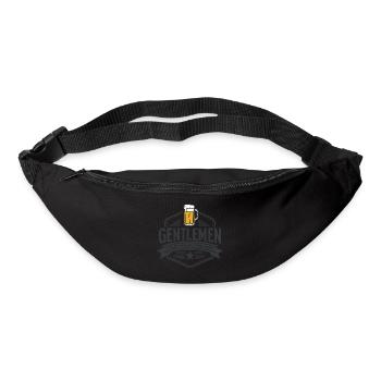 Gentlemen & Bier – Start Your Engines - Gürteltasche - Schwarz - Vorne