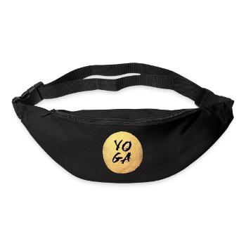 Yoga Gold Center Circle Meditation Concentration - Bum bag - black - Front