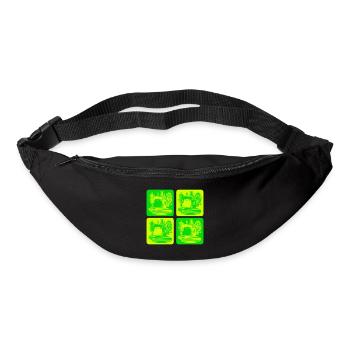Conception de machines à coudre - Sac banane - noir - Devant