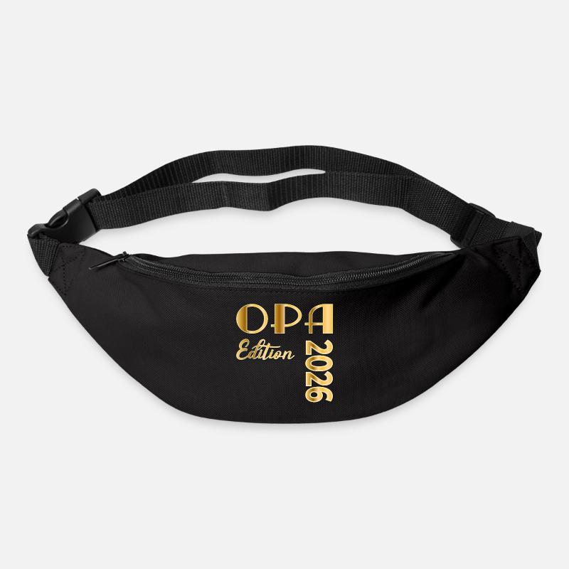 Schriftzug OPA 2026 - Gürteltasche - Schwarz