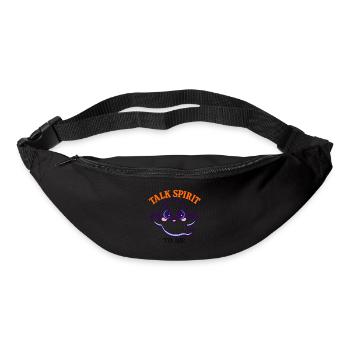 Kawaii Ghost with Blue Eyes Halloween - Bum bag - black - Front