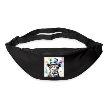 Monsieur Hercule - Sac banane - noir - Devant