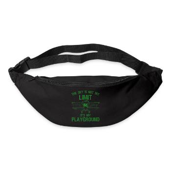 Sky is Not My Limit Playground Tee - Bum bag - black - Front